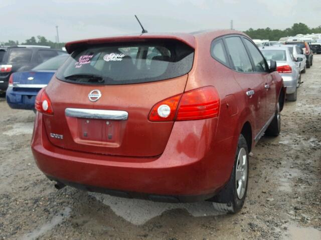 JN8AS5MT4BW171869 - 2011 NISSAN ROGUE S RED photo 4