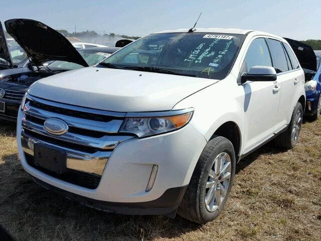 2FMDK3KC6DBC02359 - 2013 FORD EDGE Beyaz fotoğraf 2