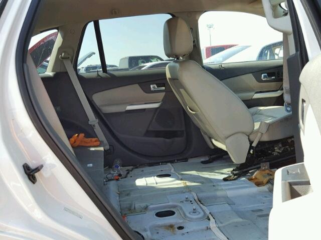 2FMDK3KC6DBC02359 - 2013 FORD EDGE Beyaz fotoğraf 6