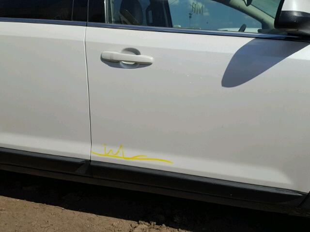 2FMDK3KC6DBC02359 - 2013 FORD EDGE Beyaz fotoğraf 9