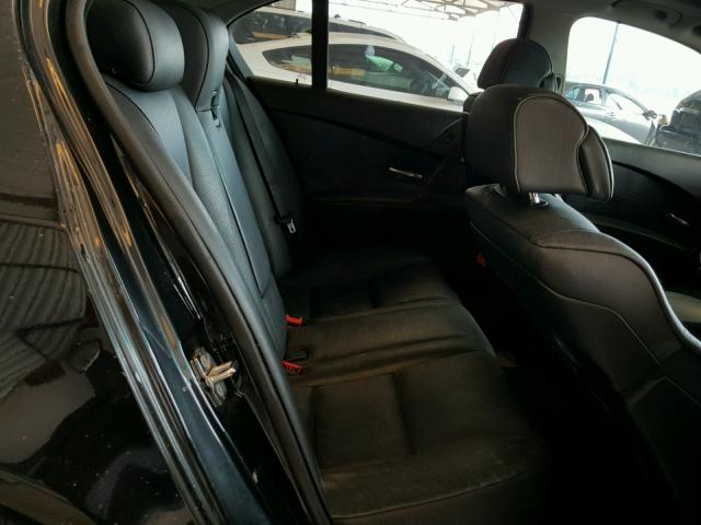 WBANF73517CU27911 - 2007 BMW 530 XI BLACK photo 6