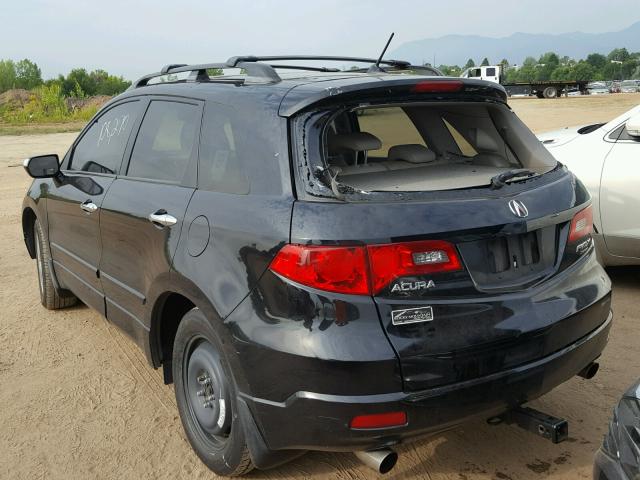 5J8TB18548A015511 - 2008 ACURA RDX TECHNO BLACK photo 3