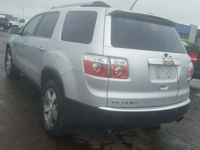1GKLRMED6AJ171566 - 2010 GMC ACADIA SLT 银色 照片 3