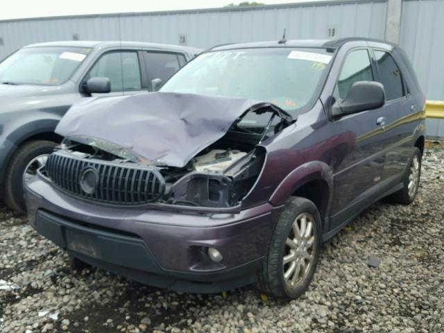 3G5DA03L86S608281 - 2006 BUICK RENDEZVOUS PURPLE photo 2