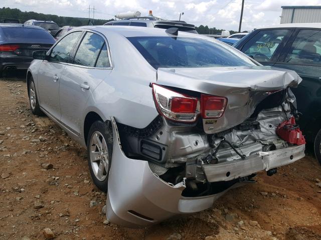 1G11B5SL1FF293845 - 2015 CHEVROLET MALIBU LS ვერცხლისფერი ფოტო 3