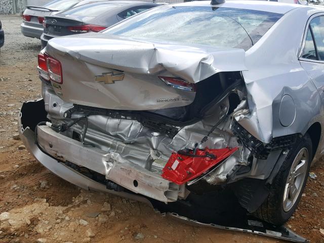 1G11B5SL1FF293845 - 2015 CHEVROLET MALIBU LS ვერცხლისფერი ფოტო 9