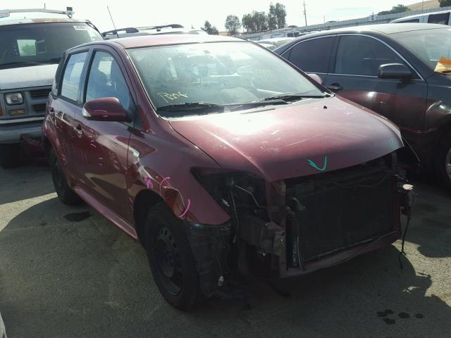 JTKKT624460152092 - 2006 TOYOTA SCION XA MAROON photo 1
