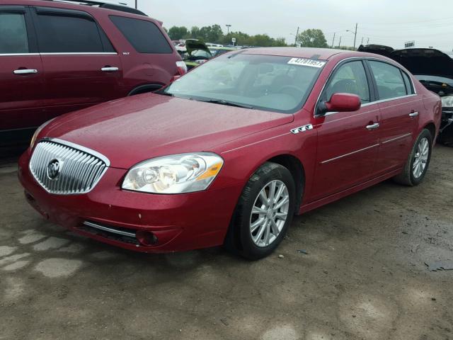 1G4HC5EM1BU135014 - 2011 BUICK LUCERNE CX RED photo 2