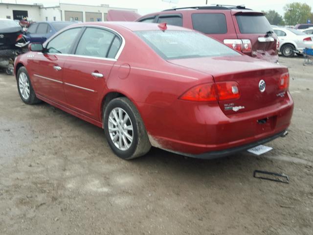 1G4HC5EM1BU135014 - 2011 BUICK LUCERNE CX RED photo 3