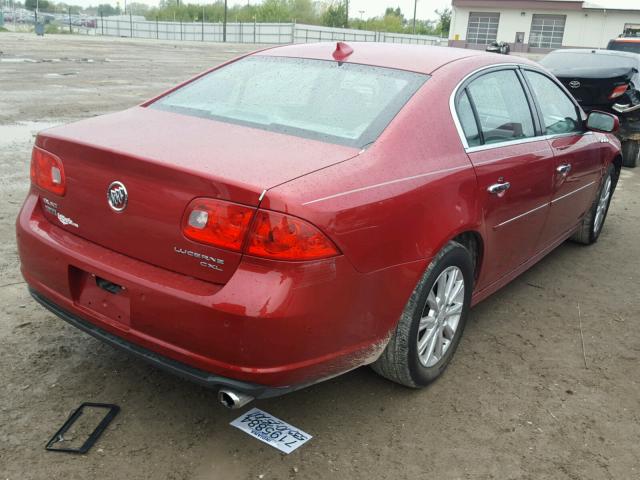 1G4HC5EM1BU135014 - 2011 BUICK LUCERNE CX RED photo 4