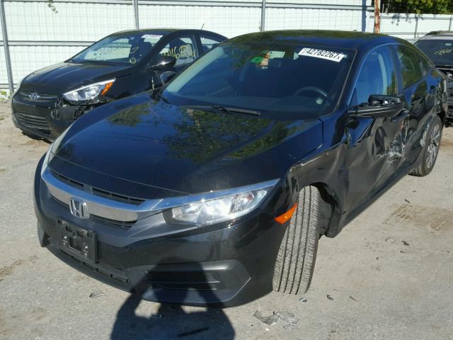 19XFC2F7XHE010667 - 2017 HONDA CIVIC BLACK photo 2