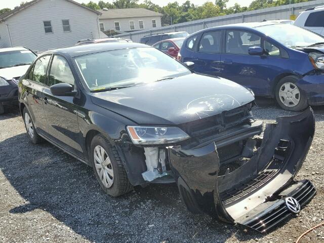 3VW2K7AJ2CM402989 - 2012 VOLKSWAGEN JETTA BASE 黑色 照片 1