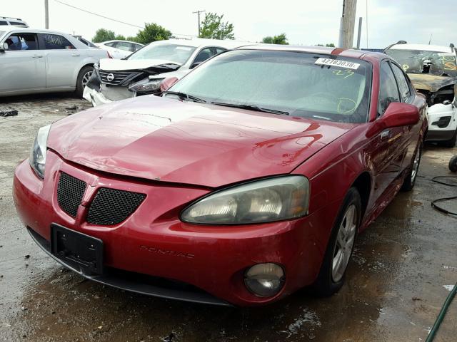 2G2WP522441180793 - 2004 PONTIAC GRAND PRIX MAROON photo 2