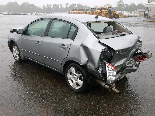 3N1AB61E29L689909 - 2009 NISSAN SENTRA 2.0 GRAY photo 3