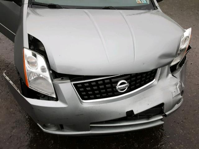 3N1AB61E29L689909 - 2009 NISSAN SENTRA 2.0 GRAY photo 7