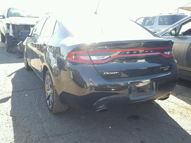 1C3CDFBH3DD135581 - 2013 DODGE DART SXT BLACK photo 3