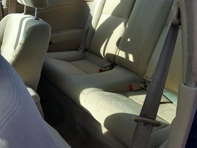 1HGEM22985L022563 - 2005 HONDA CIVIC EX BLUE photo 6