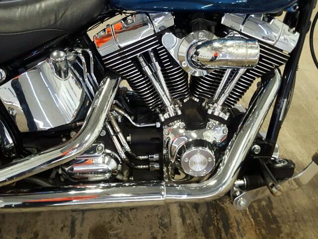 1HD1JL5107Y057507 - 2007 HARLEY-DAVIDSON FXST CUSTO BLUE photo 7