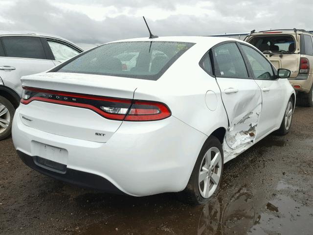 1C3CDFBB9FD275231 - 2015 DODGE DART WHITE photo 4