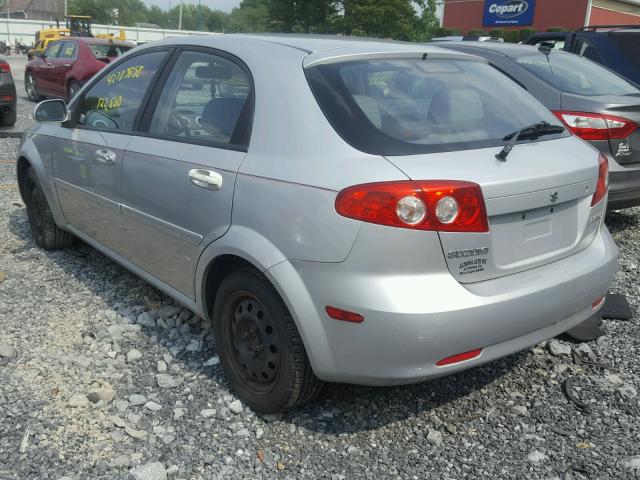 KL5JD66Z27K724262 - 2007 SUZUKI RENO BASE SILVER photo 3