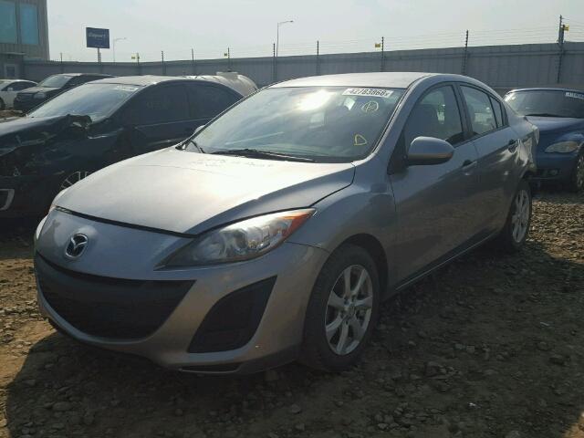 JM1BL1VF4B1474923 - 2011 MAZDA 3 I GRAY photo 2