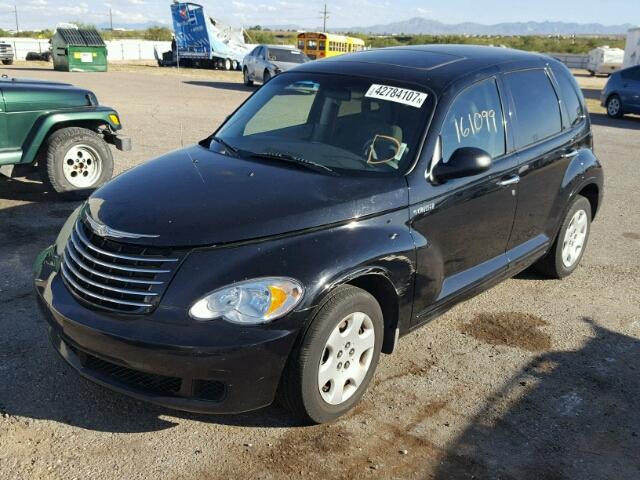 3A8FY58BX6T261338 - 2006 CHRYSLER PT CRUISER BLACK photo 2