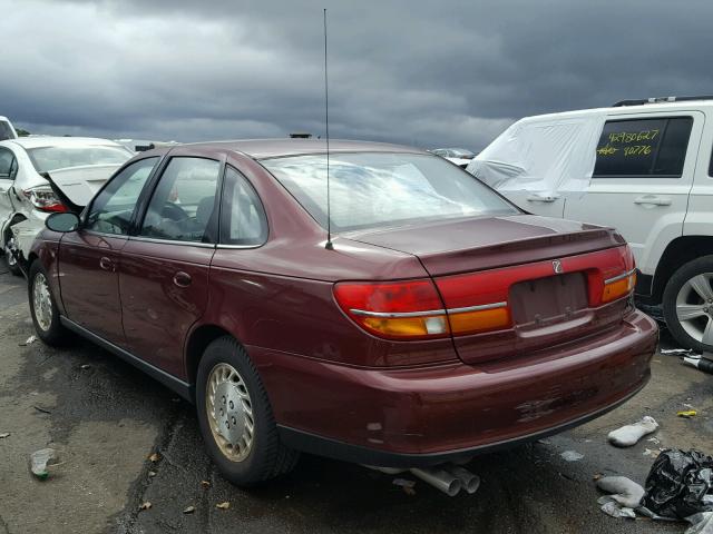 1G8JW52RXYY628747 - 2000 SATURN LS2 MAROON photo 3