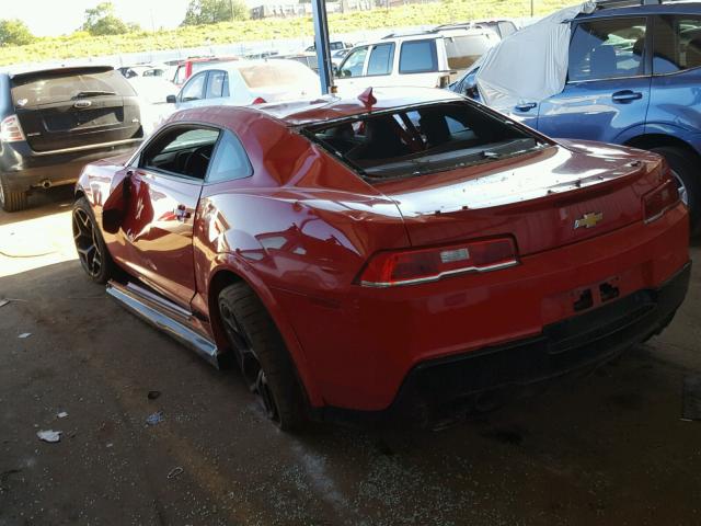 2G1FZ1EE5F9700579 - 2015 CHEVROLET CAMARO Z28 RED photo 3