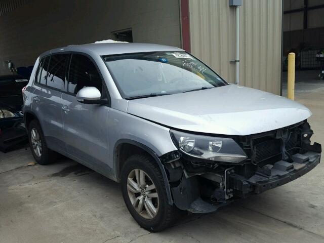 WVGAV3AX2DW606952 - 2013 VOLKSWAGEN TIGUAN SILVER photo 1