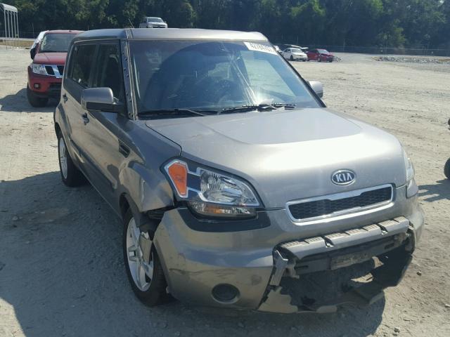 KNDJT2A23B7305929 - 2011 KIA SOUL + GRAY photo 1