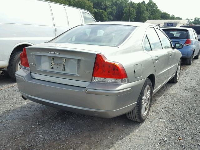 YV1RS592662539328 - 2006 VOLVO S60 2.5T GRAY photo 4