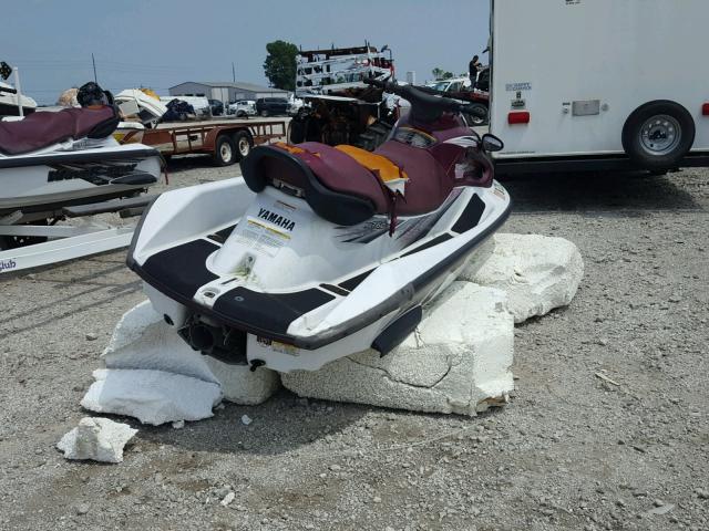 YAMA1509A898 - 1998 YAMAHA WAVERUNNER WHITE photo 4