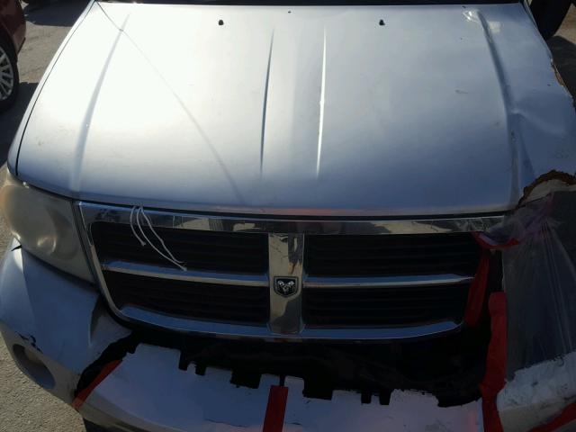 1D8HD48PX7F541016 - 2007 DODGE DURANGO SL SILVER photo 7