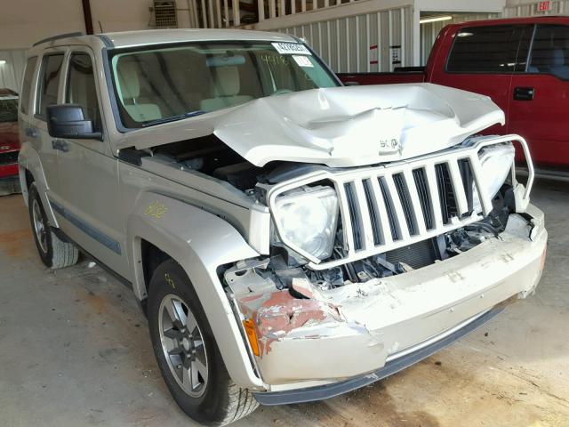 1J8GP28K29W504418 - 2009 JEEP LIBERTY SP SILVER photo 1