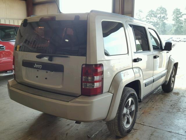 1J8GP28K29W504418 - 2009 JEEP LIBERTY SP SILVER photo 4