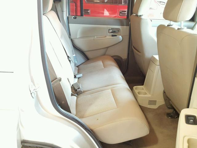 1J8GP28K29W504418 - 2009 JEEP LIBERTY SP SILVER photo 6