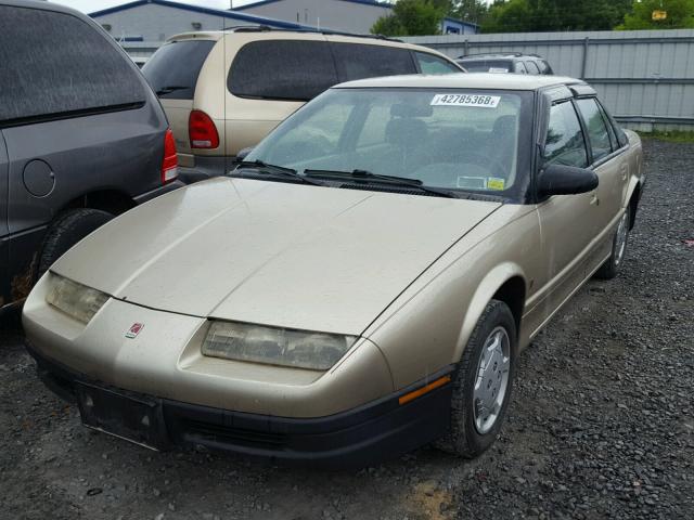 1G8ZH559XRZ326346 - 1994 SATURN SL1 GRAY photo 2