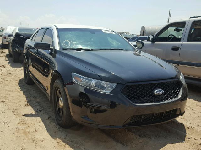 1FAHP2L89GG141944 - 2016 FORD TAURUS POL BLACK photo 1