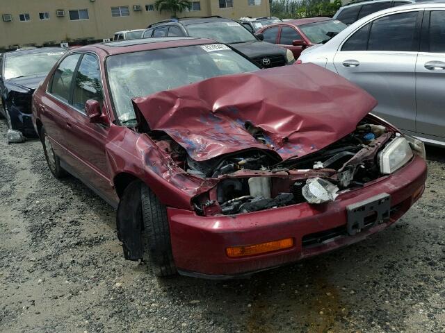 1HGCD5651VA095902 - 1997 HONDA ACCORD EX BURGUNDY photo 1