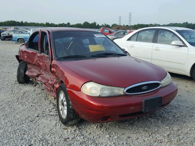 1FAFP6535XK222324 - 1999 FORD CONTOUR LX BURGUNDY photo 2