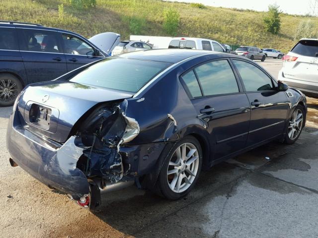 1N4BA41E85C857783 - 2005 NISSAN MAXIMA SE BLUE photo 4