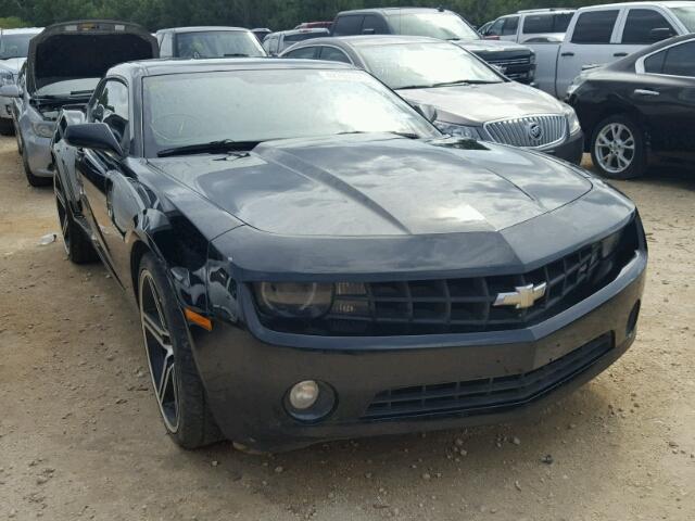 2G1FC1E35D9231314 - 2013 CHEVROLET CAMARO BLACK photo 1