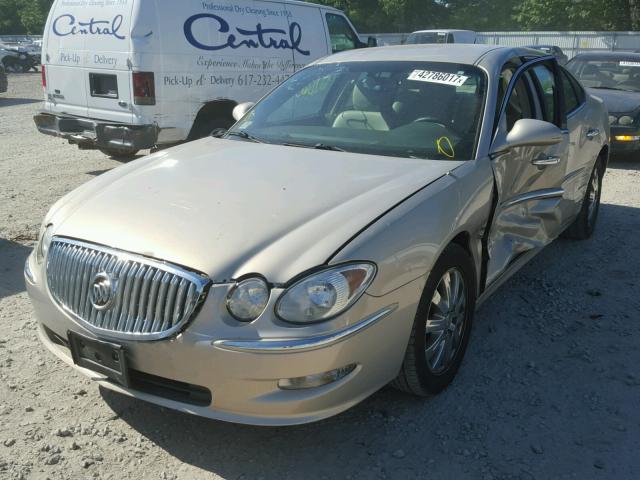 2G4WD582891203572 - 2009 BUICK LACROSSE C SILVER photo 2