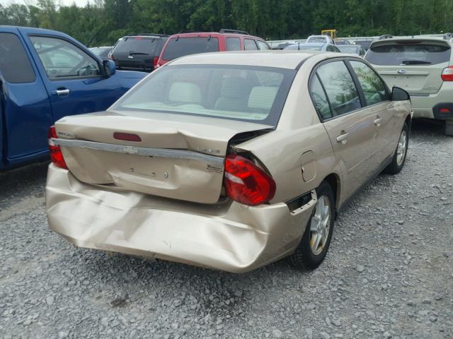 1G1ZT54885F175394 - 2005 CHEVROLET MALIBU LS Qəhvəyi foto 4
