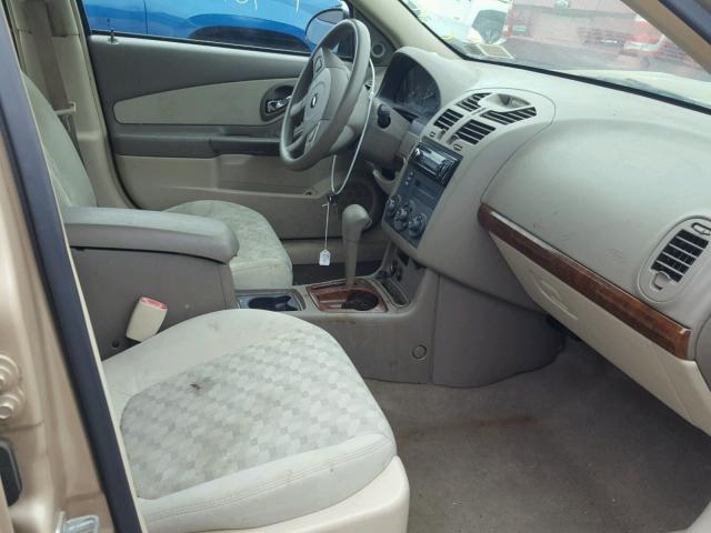 1G1ZT54885F175394 - 2005 CHEVROLET MALIBU LS Qəhvəyi foto 5