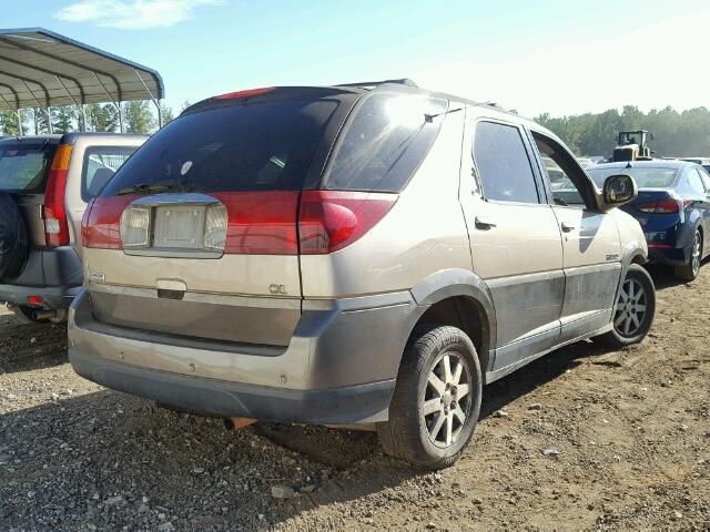 3G5DB03E52S525240 - 2002 BUICK RENDEZVOUS BEIGE photo 4