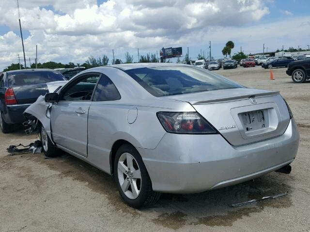 2HGFG12816H544124 - 2006 HONDA CIVIC EX SILVER photo 3