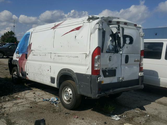 3C6TRVAG3HE531456 - 2017 RAM PROMASTER 白色 照片 3