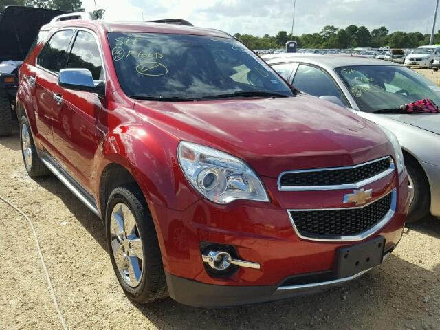 2GNALFEKXC1315543 - 2012 CHEVROLET EQUINOX RED photo 1