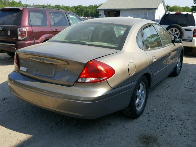 1FAFP55U84A171566 - 2004 FORD TAURUS TAN photo 4